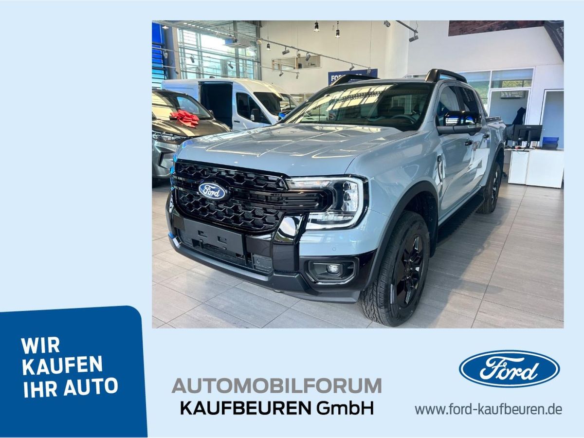 Ford Ranger Limited Chill Grey-Edition +Sportbügel +360 CAM +B&O +AHK Leasing