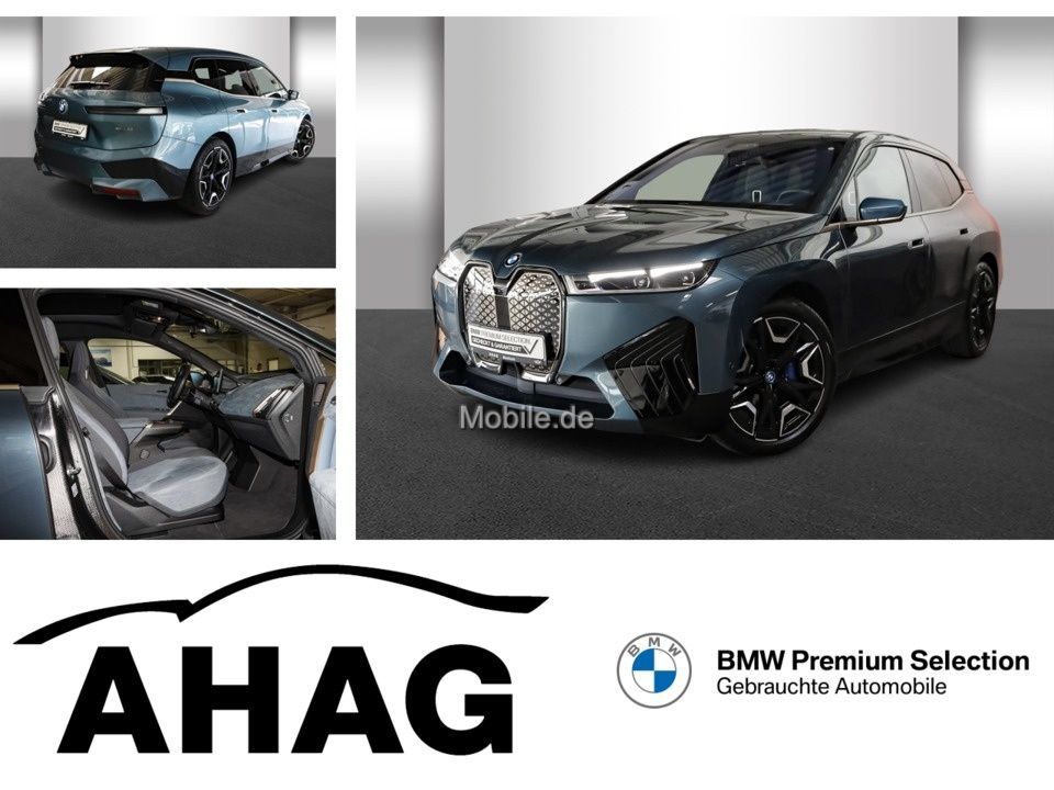 BMW iX xDrive50 Klimaaut. AHK Komfortzugang Leasing