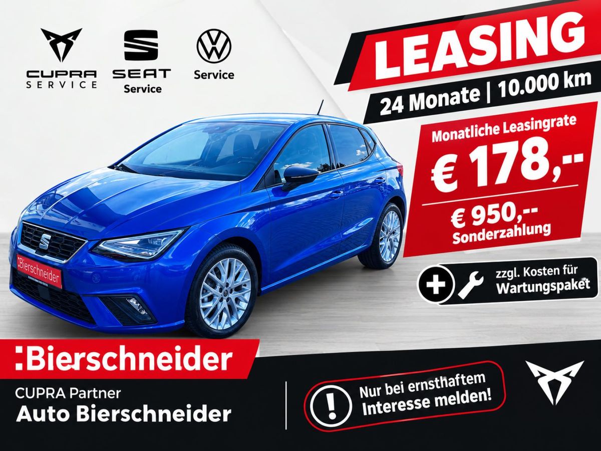 Seat Ibiza 1.5 TSI DSG FR  *nur mit € 950,-- Sonderzahlung gültig* Leasing