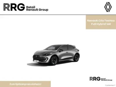 Renault Clio Techno Full Hybrid E-Tech 160 Leasing
