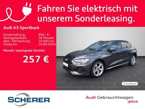 Audi A3 Sportback TFSI e S line 1.5 TFSIe LED NAVI KA