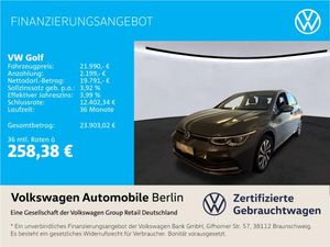 Volkswagen Golf VIII 1.5 TSI "ACTIVE" Navi Standhzg PDC SHZ