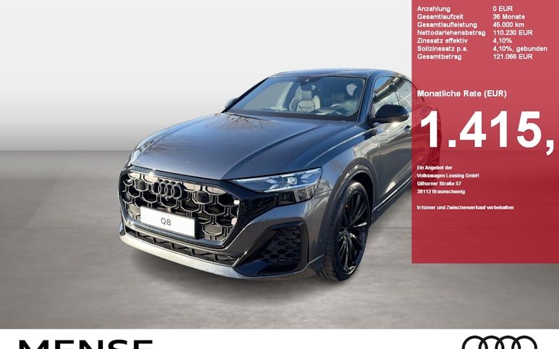 Audi Q8 TFSI E 360 KW Quattro Tiptronic 5dr Kauf