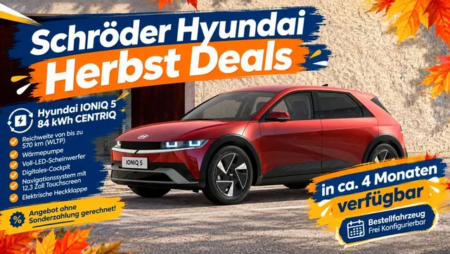 Hyundai IONIQ 5 84kWh 168kW Heckantrieb CENTRIQ