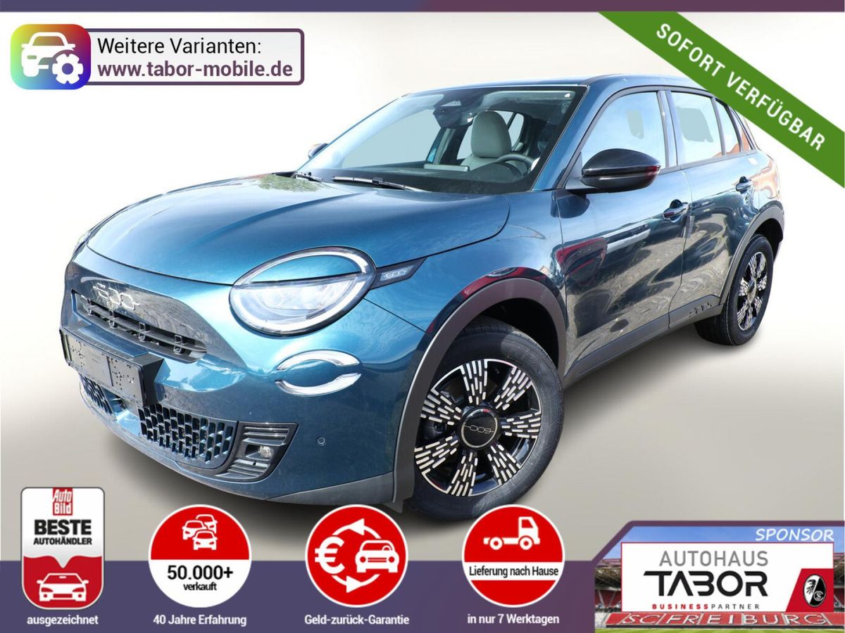 Fiat 600 Hybrid ICON SHZ Keyl Nav Kam 2xPDC LED CarP Leasing