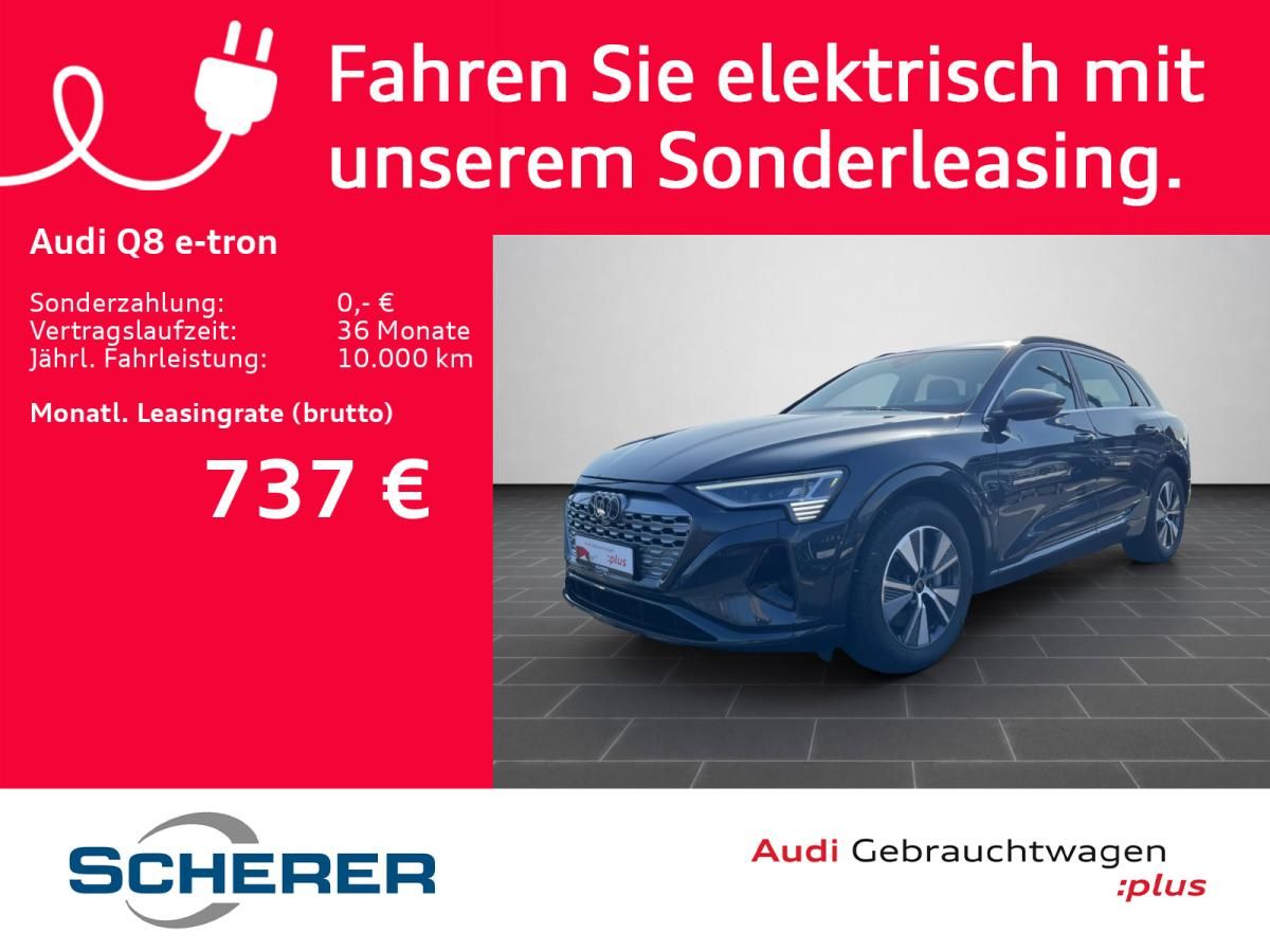 Audi Q8 e-tron 55 MATRIX NAVI REMOTE PARK SITZBELÜFT. Leasing