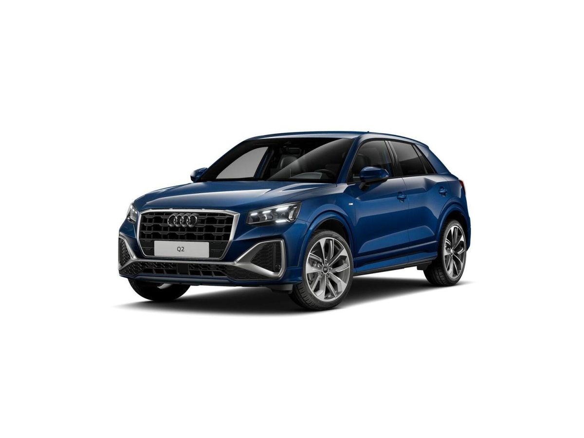 Audi Q2 35TFSI S tronic S line Matrix AHK SHZ Rear View Leasing