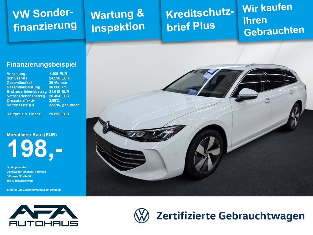 Volkswagen Passat Var. 1.5 eTSI Business DSG AHK*NAV*ACC*RF Leasing