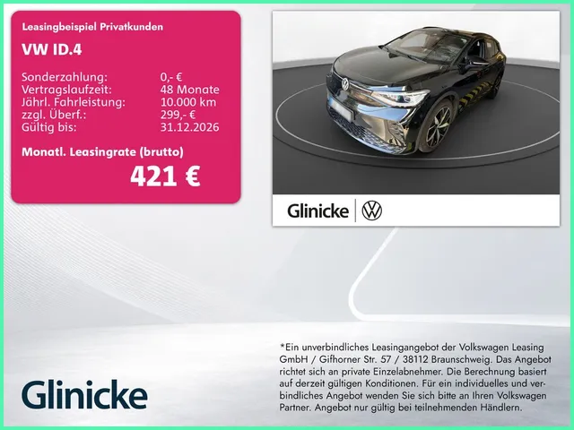 Volkswagen ID.4 GTX 4M Matrix LM 20" Navi 360° ACC Head-Up