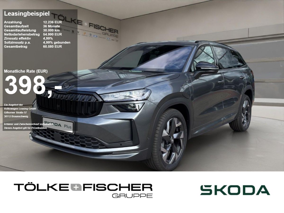 Skoda Kodiaq 1.5 TSI iV DSG SOFORT VERFÜGBAR! Sportline DCC ACC AHK AUT Leasing