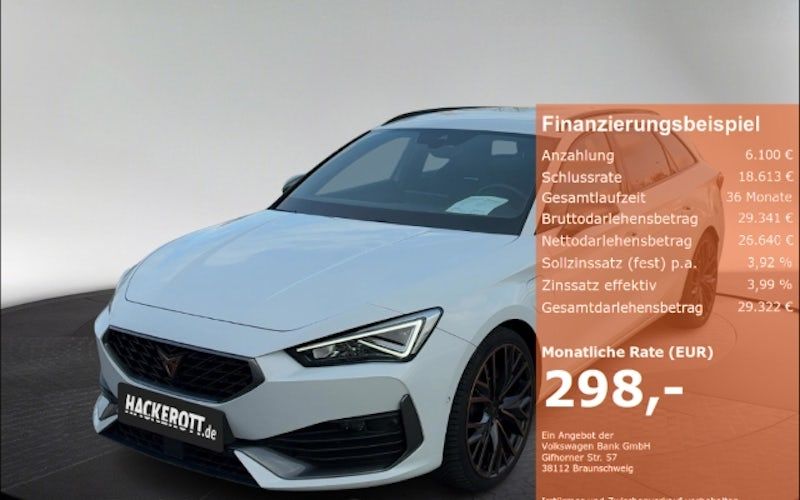 Cupra Cupra-leon-st 1.4 E-HYBRID 180kW VZ DSG Sportstourer 5dr Kauf