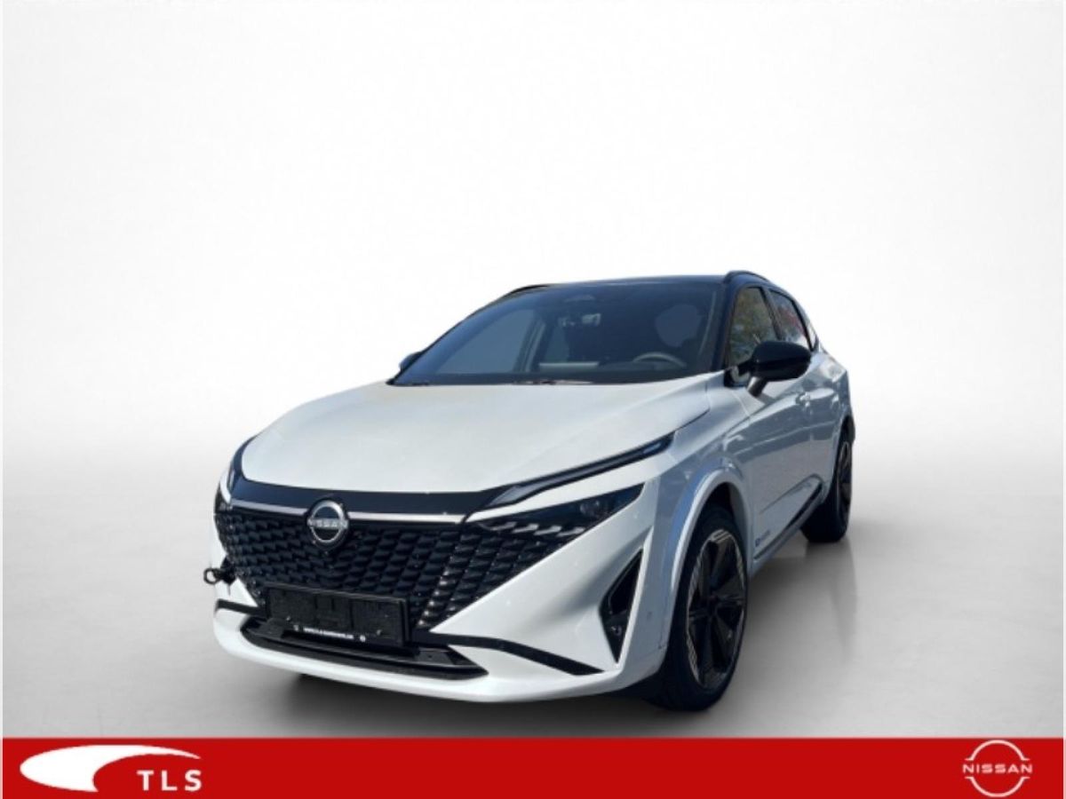 Nissan Qashqai N-Design *Privatkunden* weiß / schwarz 158PS Leder, Head UP, 360 Grad ,Komfort Paket Leasing