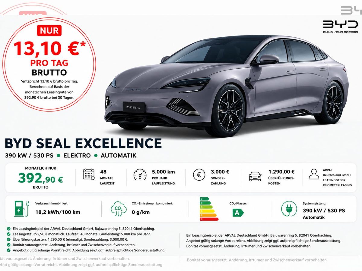 BYD SEAL Excellence⚠️**3.000€ Förderung**⚠️ | Panorama I 19