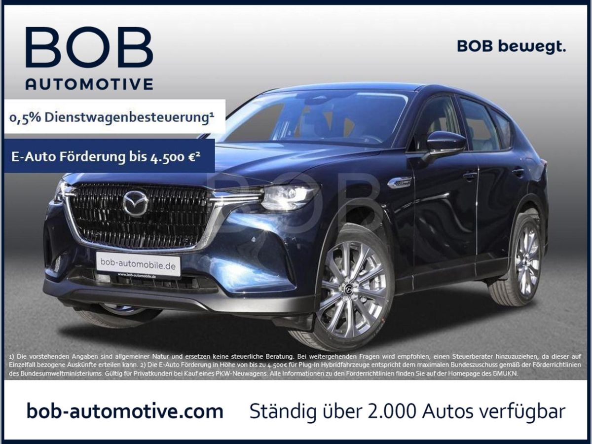 Mazda CX-60 AWD PHEV Aut. EXCLUSIVE-LINE Lederpaket 🔥FÖRDERUNGSBERECHTIGT 🔥 P Leasing