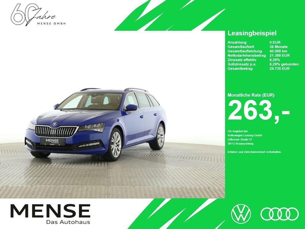 Skoda Superb Combi Ambition 2.0 TDI 110kW 7-Gang DSG P Leasing