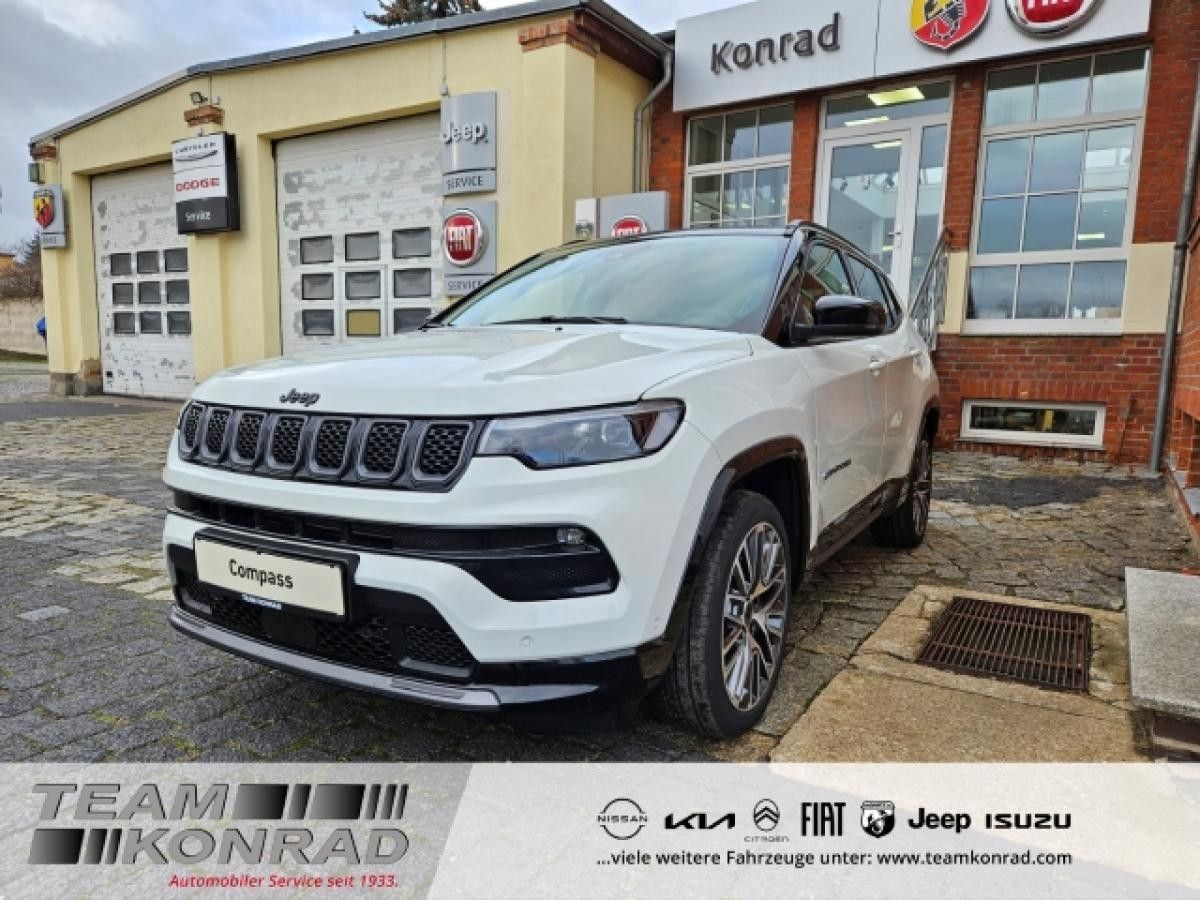 Jeep Compass 1.5T MHEV Summit - El. Panodach LED ACC Apple CarPlay Android Auto Mehrzonenklima Leasing