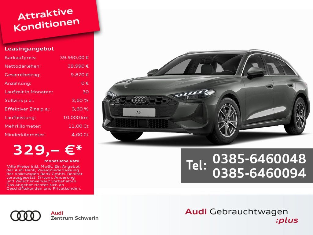 Audi A5 Avant 2.0 TDI Tech Leasing