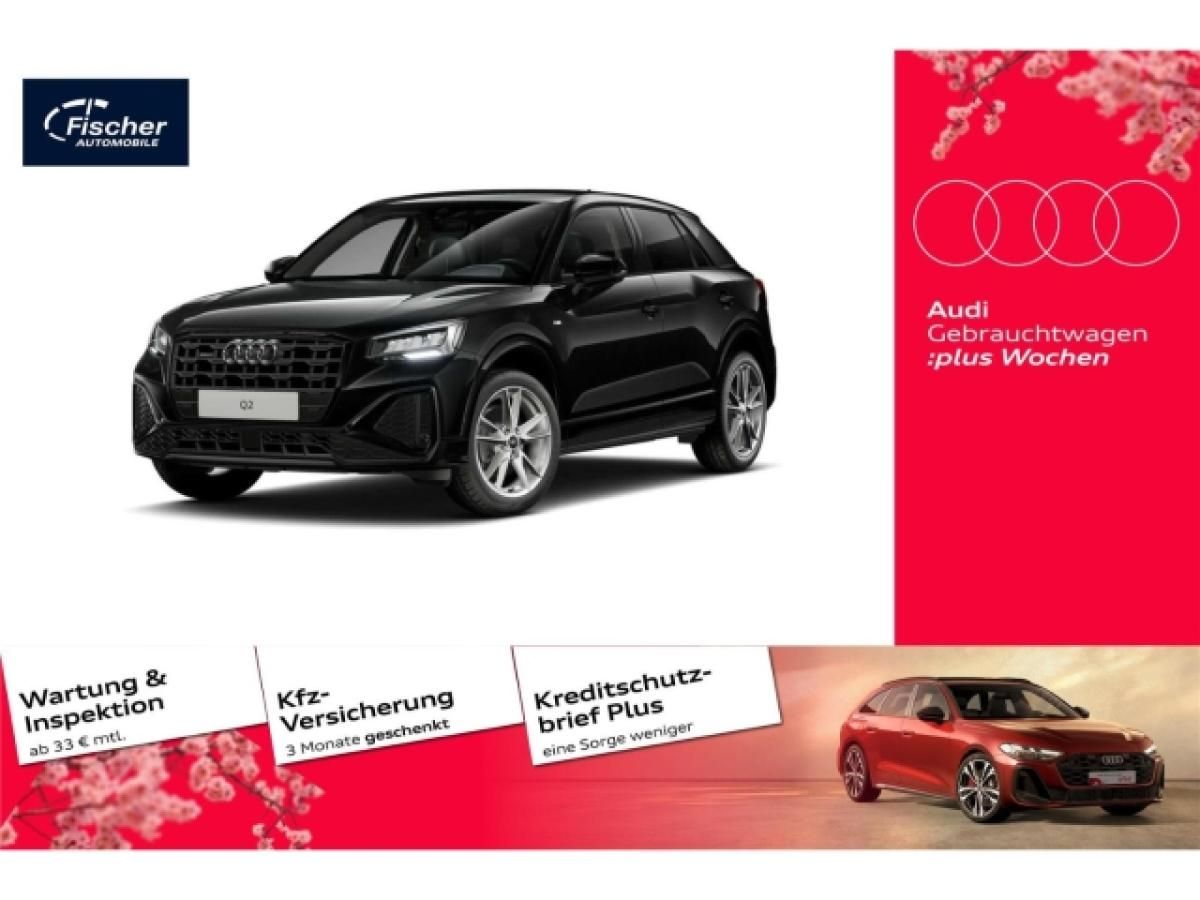 Audi Q2 40 TFSI quattro S line AHK/SH/RFK/LED/NAV Leasing