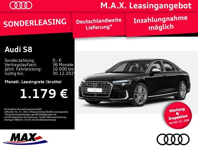 Audi S8 TFSI 571 PS #FREI KONFIGURIERBAR# Leasing