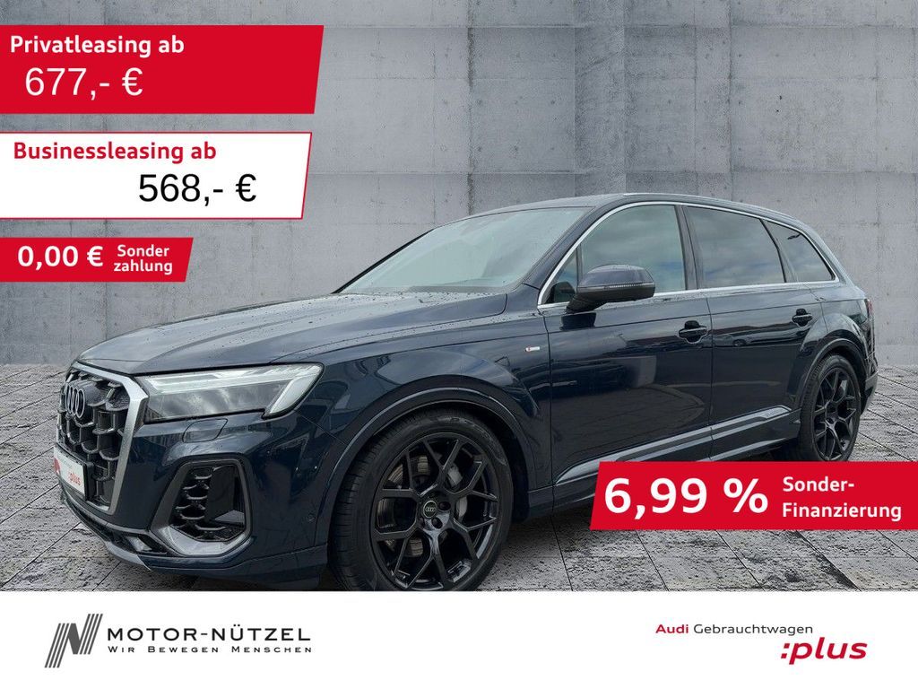 Audi Q7 TFSI QU S-LINE MATRIX+NAVI+HuD+PDC+AHK+PANO Leasing