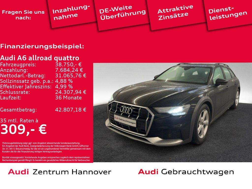 Audi A6 allroad quattro 40 TDI Standh AHK Luftf Navi Leasing