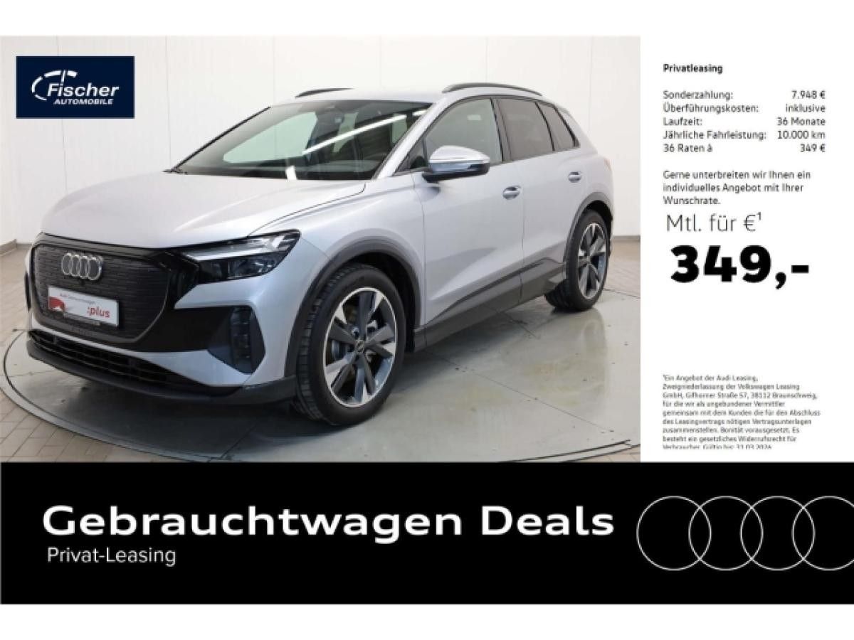 Audi Q4 e-tron e-tron 55 quattro S line AHK/Leder/20''/W-Pump Leasing