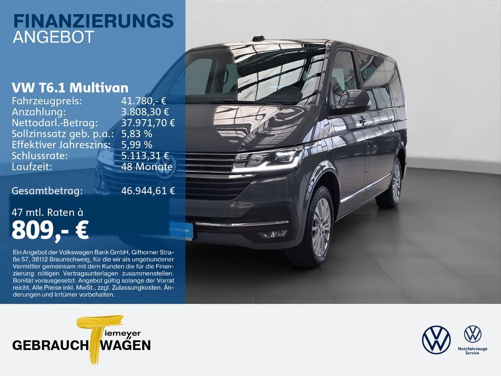 Volkswagen T6.1 Multivan GENERATION SIX ACC LED Leasing