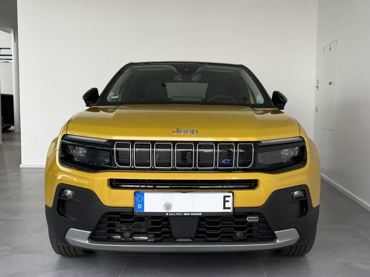 Jeep Avenger Elektro 1st Edition - Sun Yellow / Volcano Black Leasingübernahme