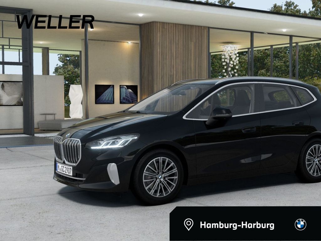 BMW 218i AT Premiumpaket LuxuryLine AHK LKH Navi LED Leasing
