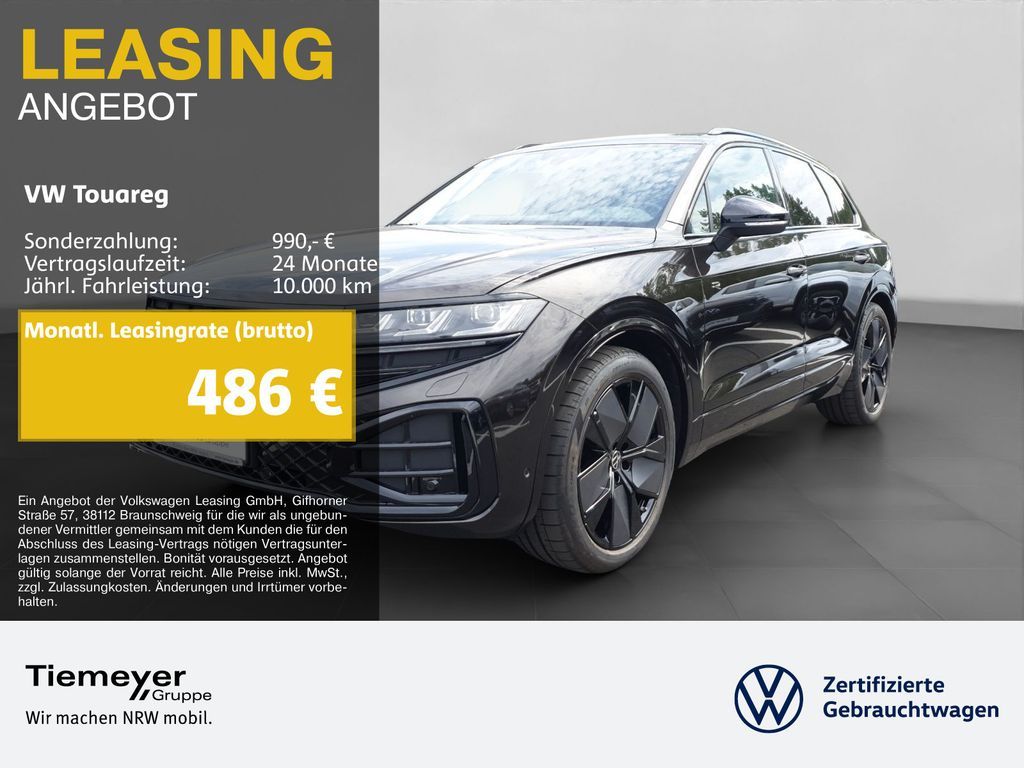 Volkswagen Touareg 3.0 TDI DSG R-LINE BLACK LUFT STDHZ LM21 Leasing