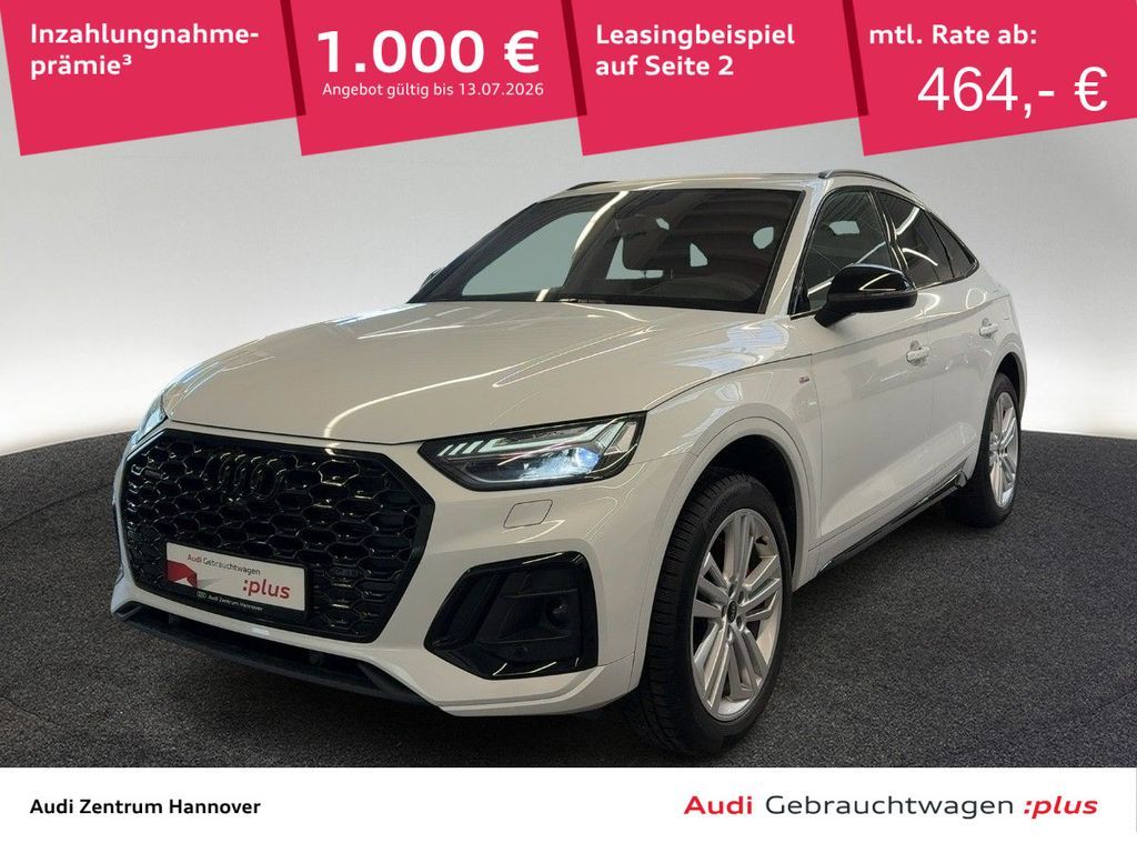 Audi Q5 Sportback S line 55 TFSI e quattro Matrix Hea Leasing