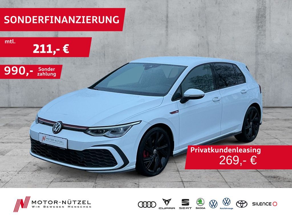 Volkswagen Golf VIII GTI DSG LEDplus+APP+SHZ+DAB+2xPDC+18Z. Leasing
