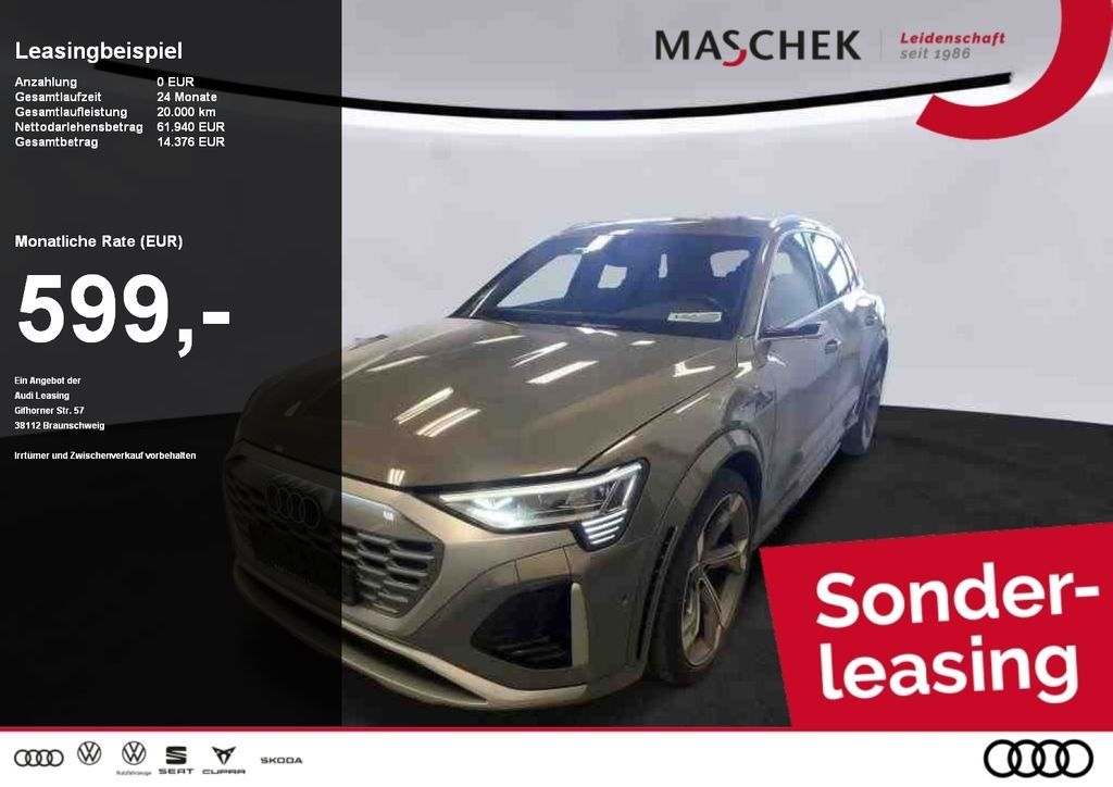 Audi SQ8 e-tron *Sonderleasing* quat Pano b&O AHK S-S Leasing