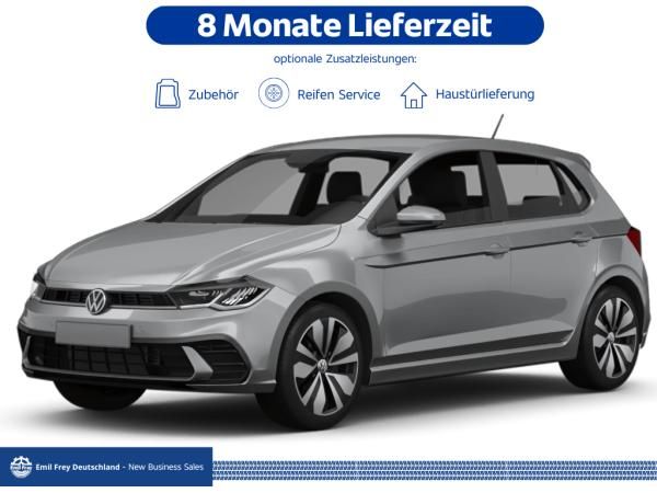 Volkswagen Polo Life 1L 80PS 59kw 🕒 Schnell Sein 🕒 Leasing