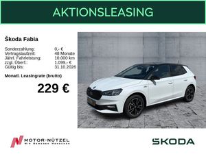 Skoda Fabia 1.0 TSI Monte Carlo RFK LED PDC SHZ MUFO