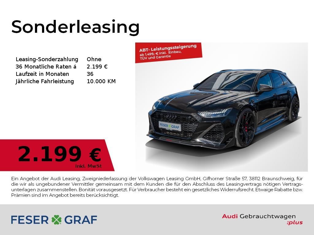 Audi RS6 ABT LEGACY 1 of 200 HD-Matrix/V-Max/B&O/Pano Leasing