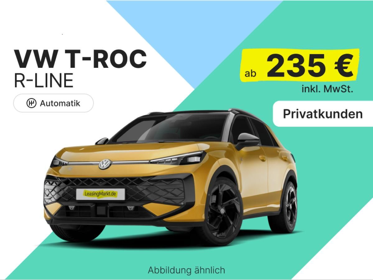 Volkswagen T-Roc DSG R-Line | Privat Leasing