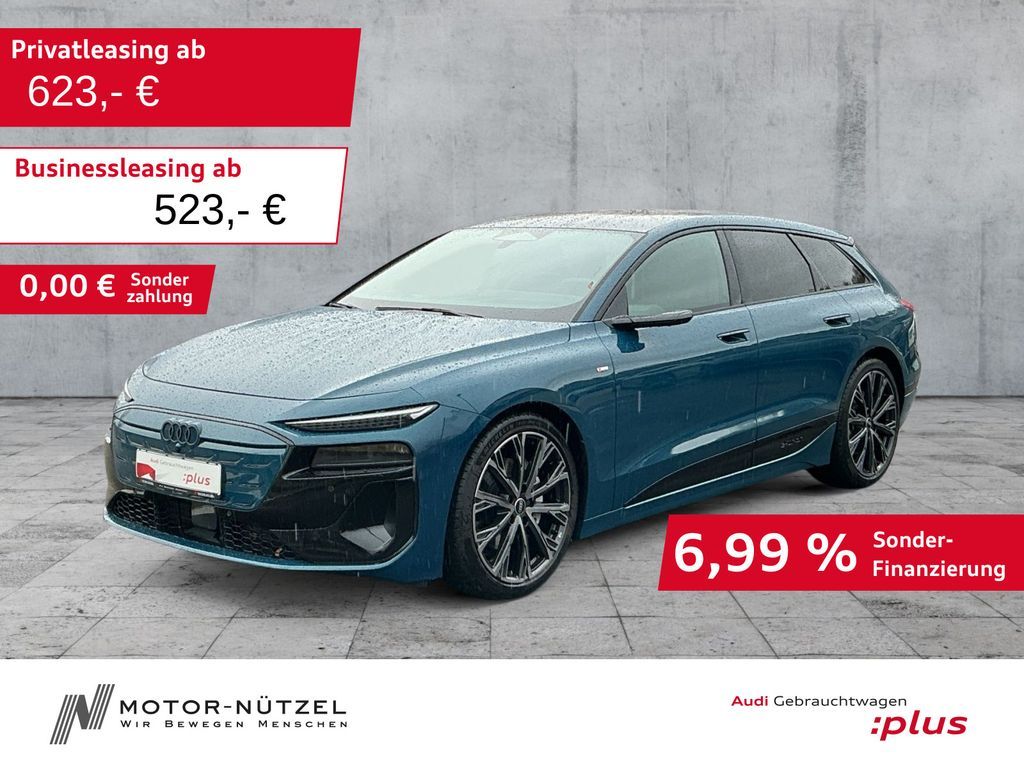 Audi A6 Avant e-tron perf. S-LINE MATRIX+HuD+B&O+PANO Leasing