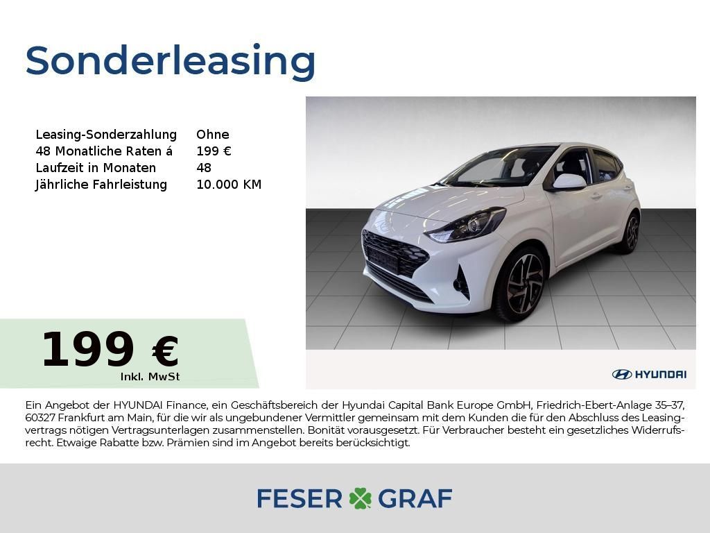 Hyundai i10 PRIME AUTOMATIK NAVI SHZ LHZ CARPLAY KLIMA Leasing