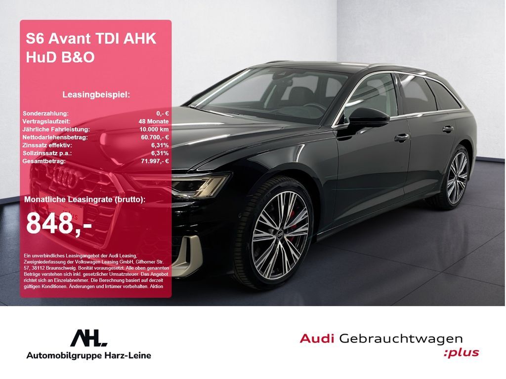 Audi S6 Avant TDI AHK HuD B&O 360 3xKlima ACC AHK AUT Leasing