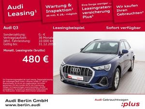 Audi Q3 S line 35 TDI S tr. RFK NAVI VIRTUAL LED - Leasing