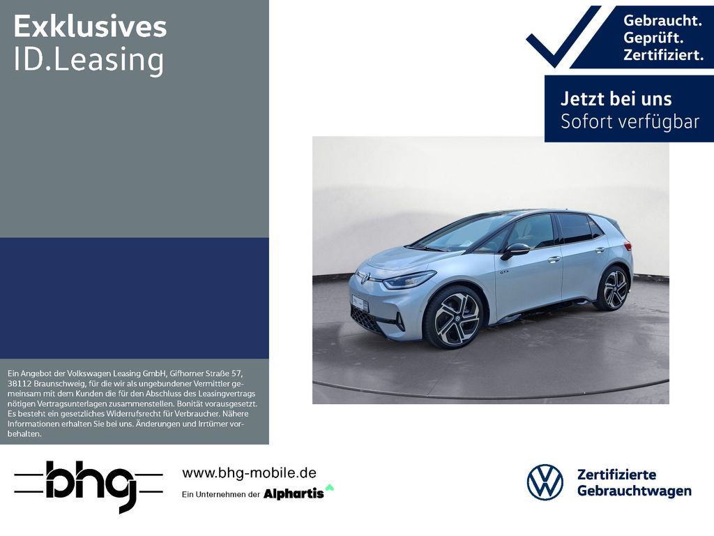 Volkswagen ID.3 GTX Performance *PANO*AHK*ACC*KEYLESS*AREA- Leasing