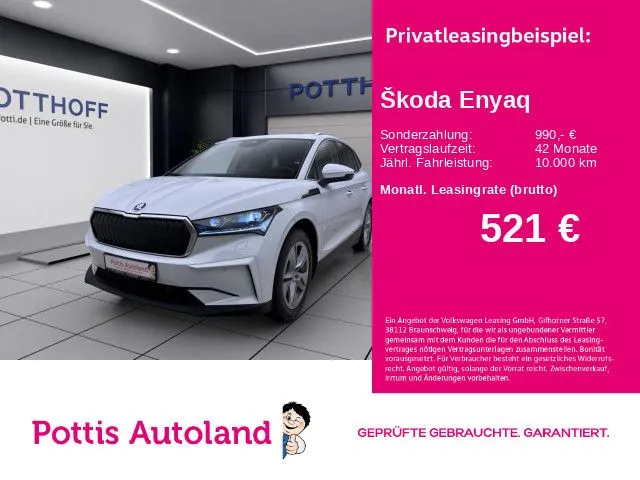 Skoda Enyaq 80 LOFT NAVI PANO KAMERA KLIMA