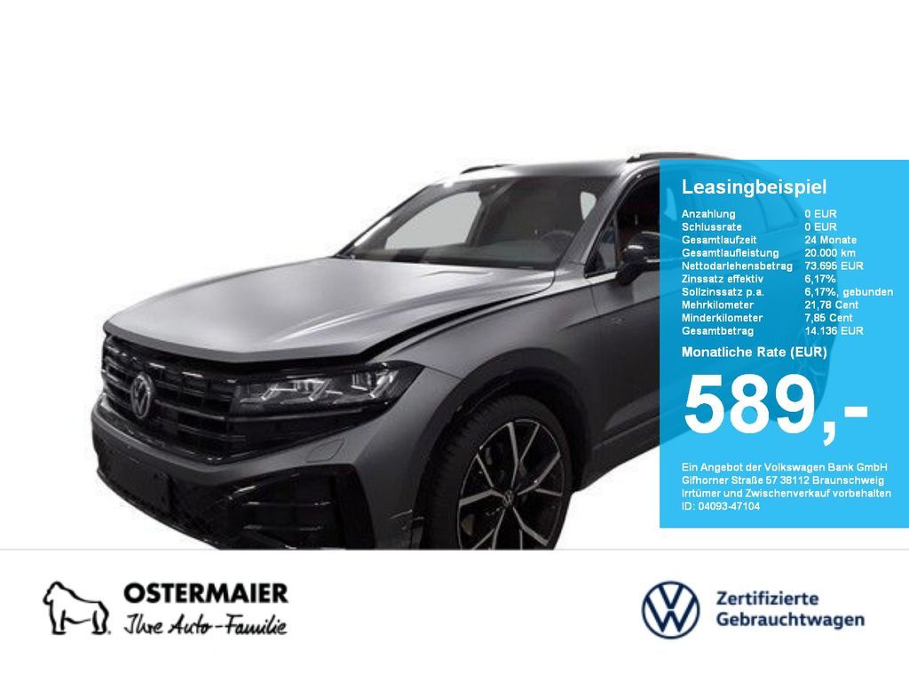 Volkswagen Touareg R-LINE BLACK 286PS NP.127T STDHZG.AHK.PA Leasing