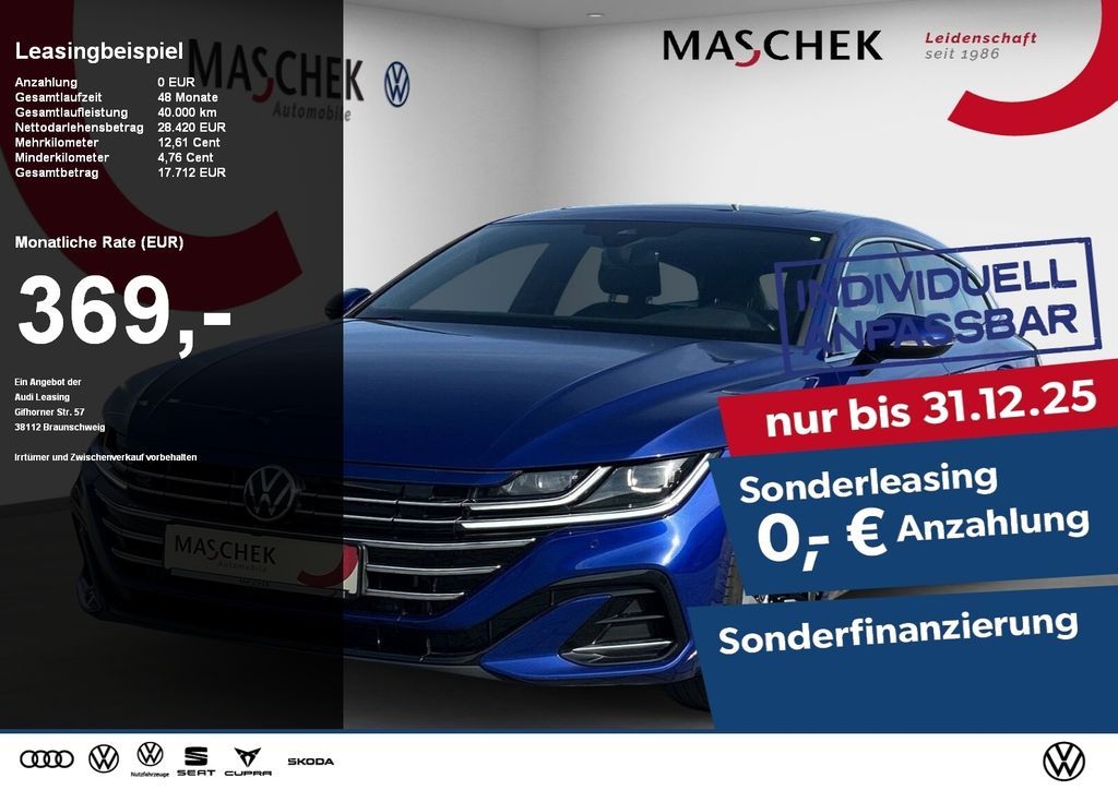 Volkswagen Arteon SB R Line 1.4 e-Hybrid Pano AHK IQ.Light Leasing