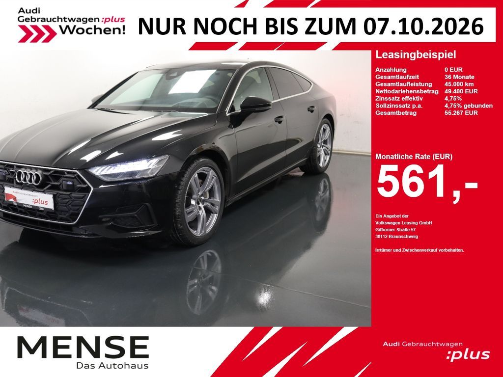 Audi A7 Sportback 45 TDI quattro S tronic Matrix|AHK Leasing