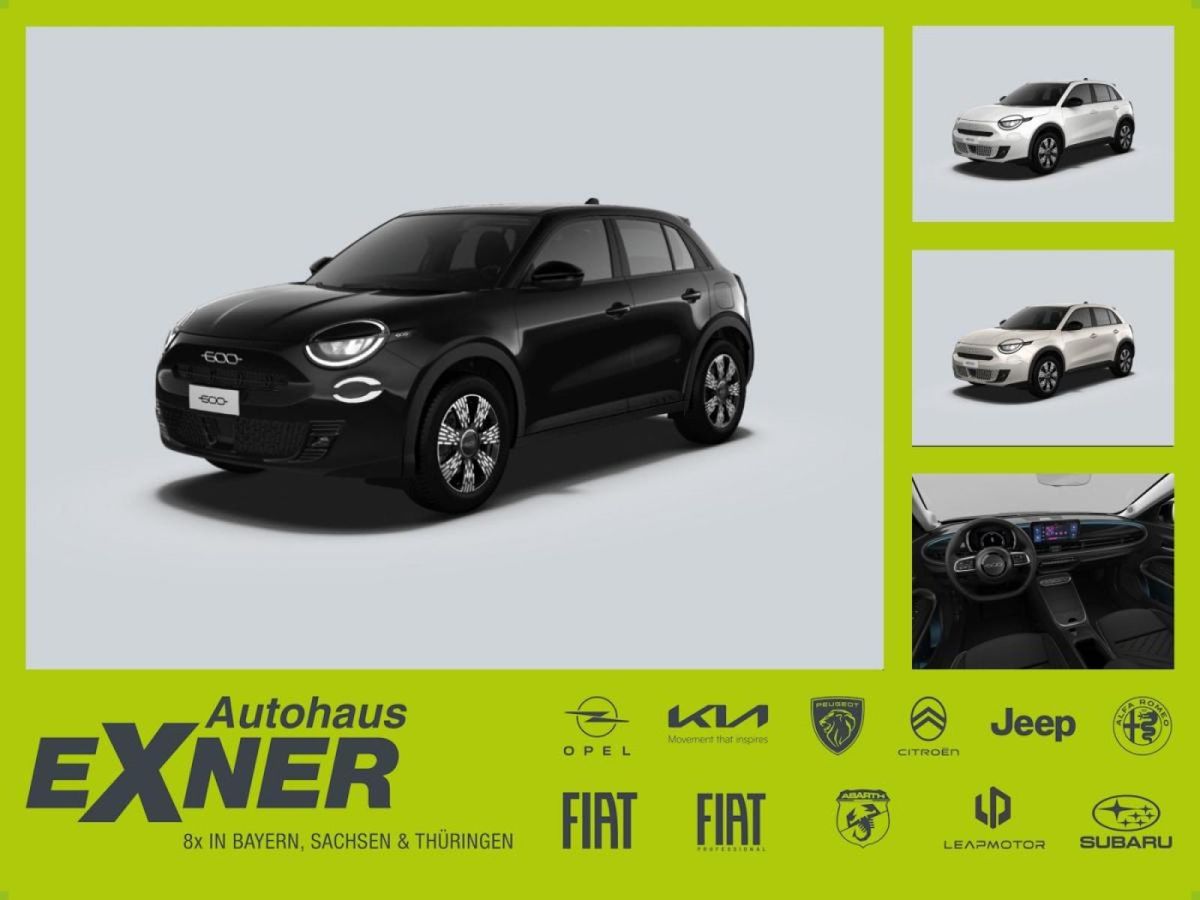 Fiat 600 Business Edition | ALLWETTERREIFEN | Vorlauf | Gewerbe Leasing