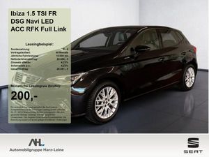 Seat Ibiza 1.5 TSI FR DSG Navi LED ACC RFK Full Link