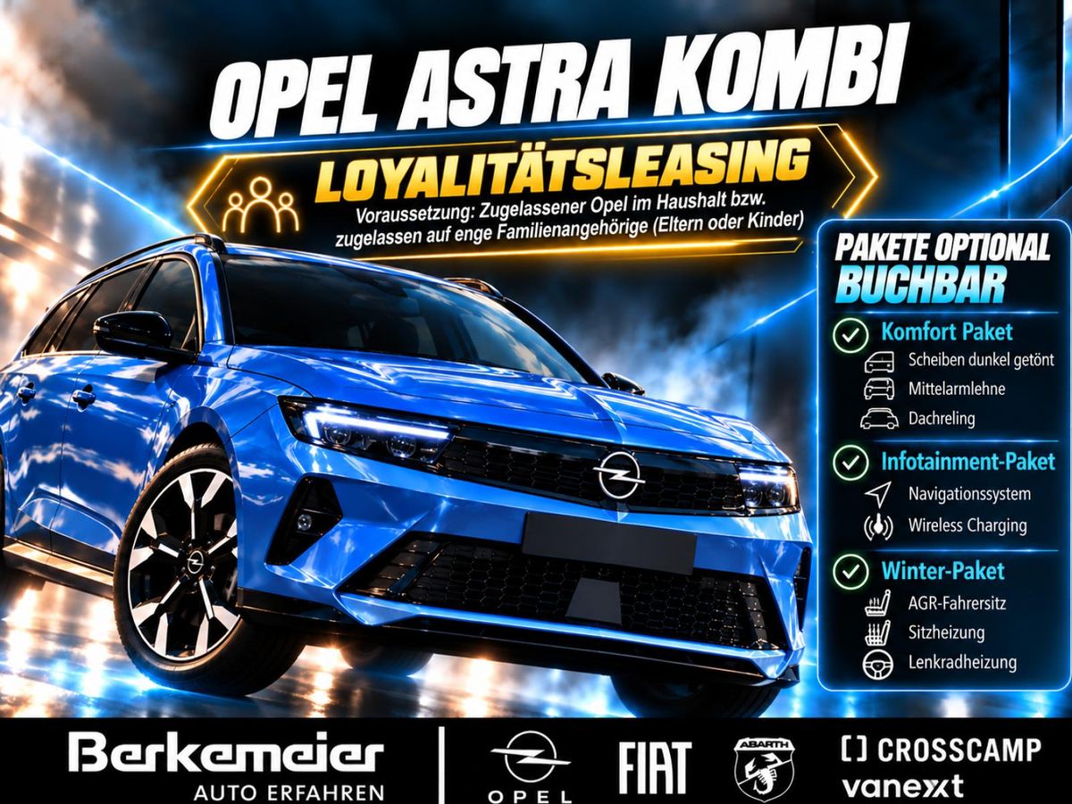 Opel Astra ST Edition Electric  🚀🔋Bestellfahrzeug🚀🔋 ❣️‼️NUR für Opel-Fahrer‼️❣️ Leasing