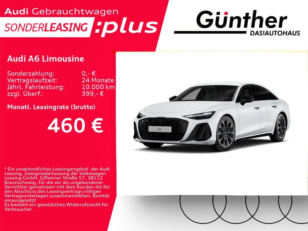 Audi A6 Limousine TFSI QUATTRO S LINE+WINTERRÄDER+B&O Leasing